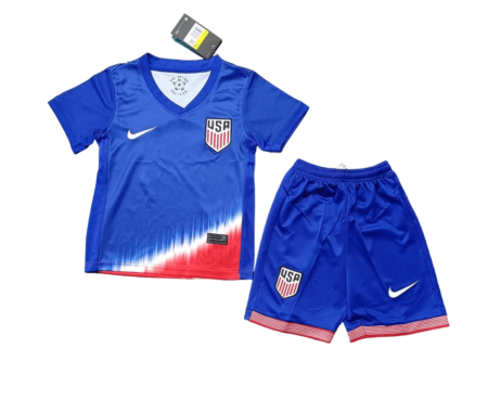 Kit Infantil EUA Azul II Away 2024/25 Unissex