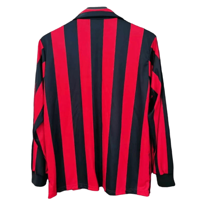 Camisa Ac Milan Home Vermelha I 1988 Manga Longa Camisa Ac Milan Home Vermelha I 1988 Manga Longa