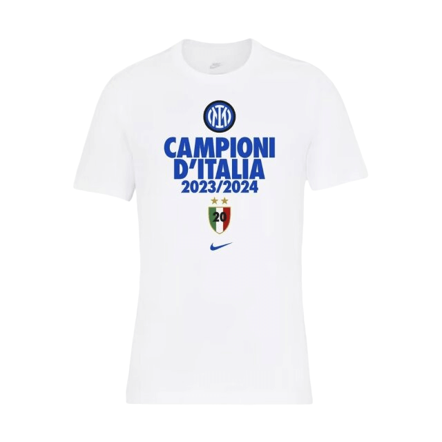 Camisa Inter de Milão Campioni D'Italia Branca 2023/24 Masculina Camisa Inter de Milão Campioni D'Italia Branca 2023/24 Masculina