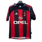 Camisa Ac Milan Home Vermelha I 2001/02 Masculina