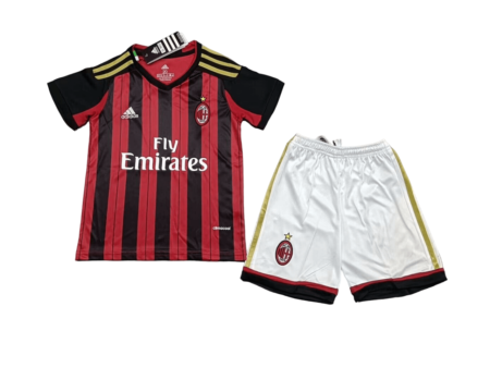 Kit Infantil Milan Home Vermelha I 2013/14 Unissex