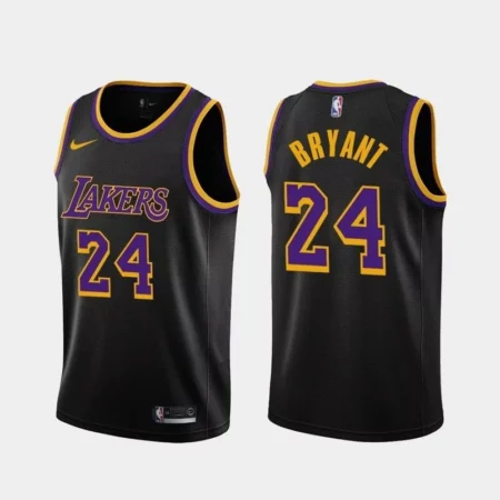 Regata NBA Lakers Earned Preta 20-21 Bryant #24