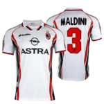 Camisa Ac Milan Branca Away 1997/98 Masculina