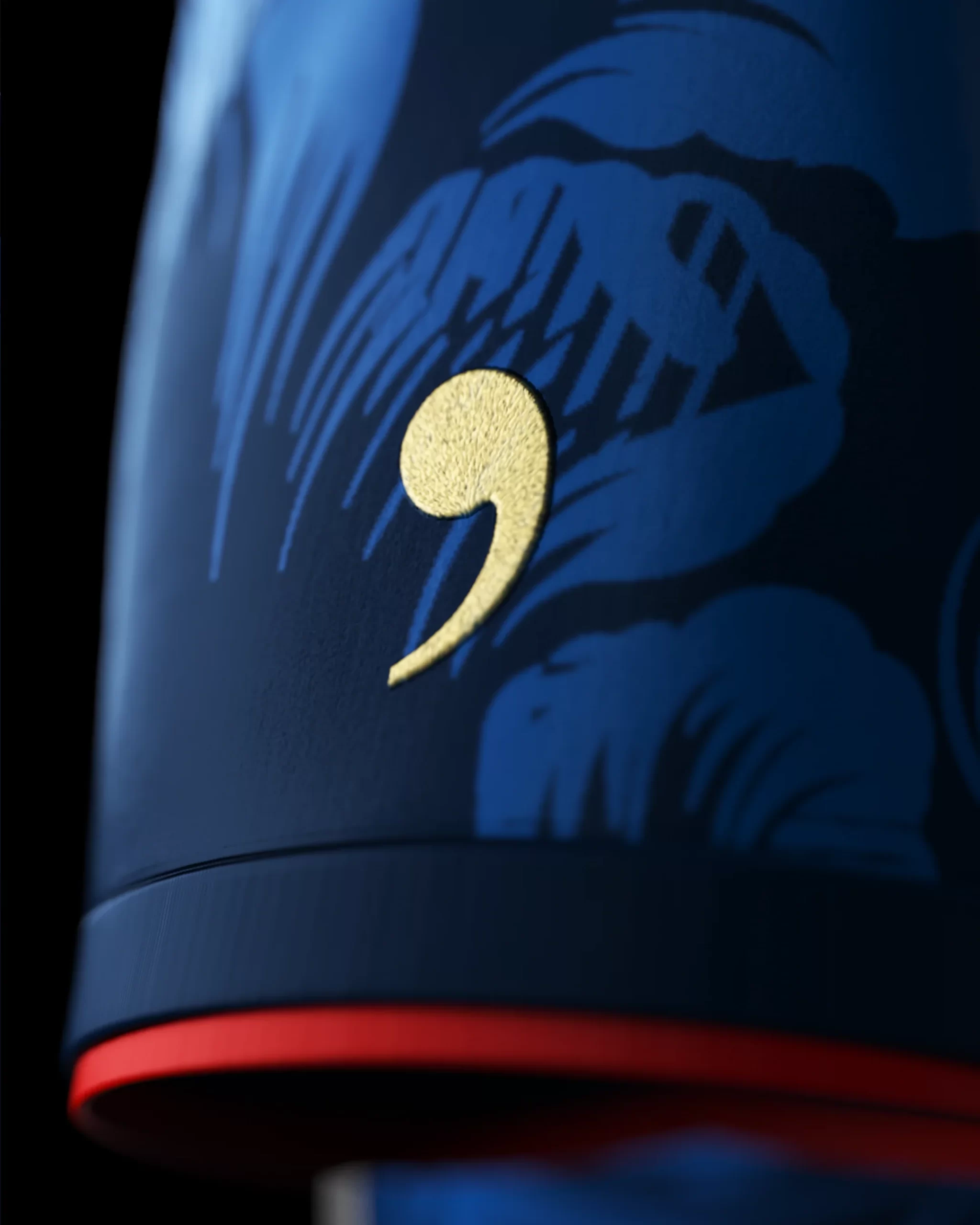 Camisa "Les Bleus" da França Azul Commafootball 2024/25 Masculina Camisa "Les Bleus" da França Azul Commafootball 2024/25 Masculina