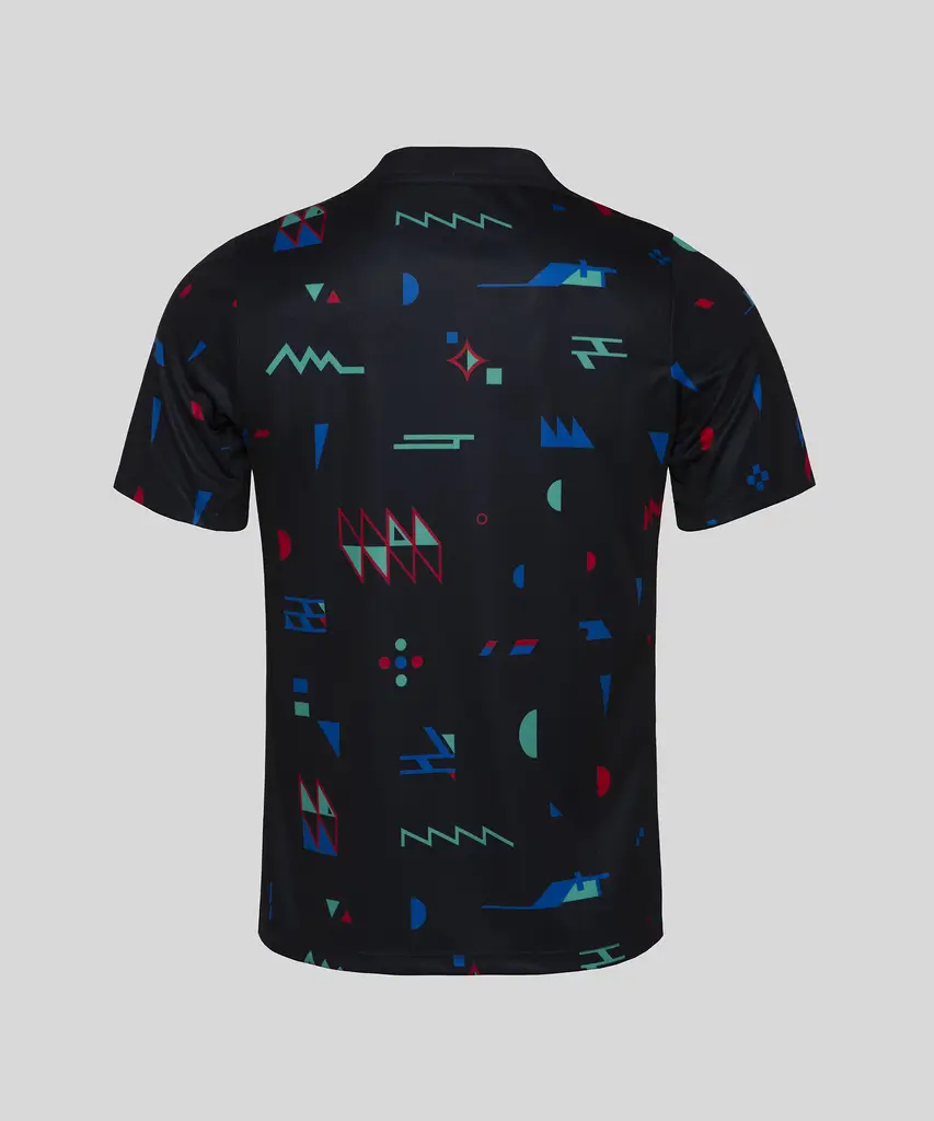 Camisa Treino Portugal Preta/Azul Escura 2024/25 Masculina Camisa Treino Portugal Preta/Azul Escura 2024/25 Masculina