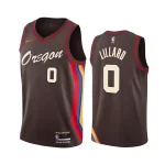 Regata NBA Portland Trail Blazers City Edition 20-21 – Lillard #0