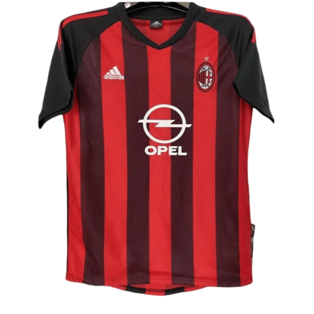 Camisa Ac Milan Home Vermelha I 2002/03 Masculina