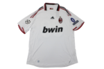 Camisa Ac Milan Branca Away UCL RONALDINHO #80 2009