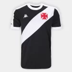 Camisa Vasco da Gama I Roberto Dinamite Preta 2024/25 Masculina
