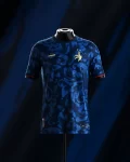 Camisa “Les Bleus” da França Azul Commafootball 2024/25 Masculina