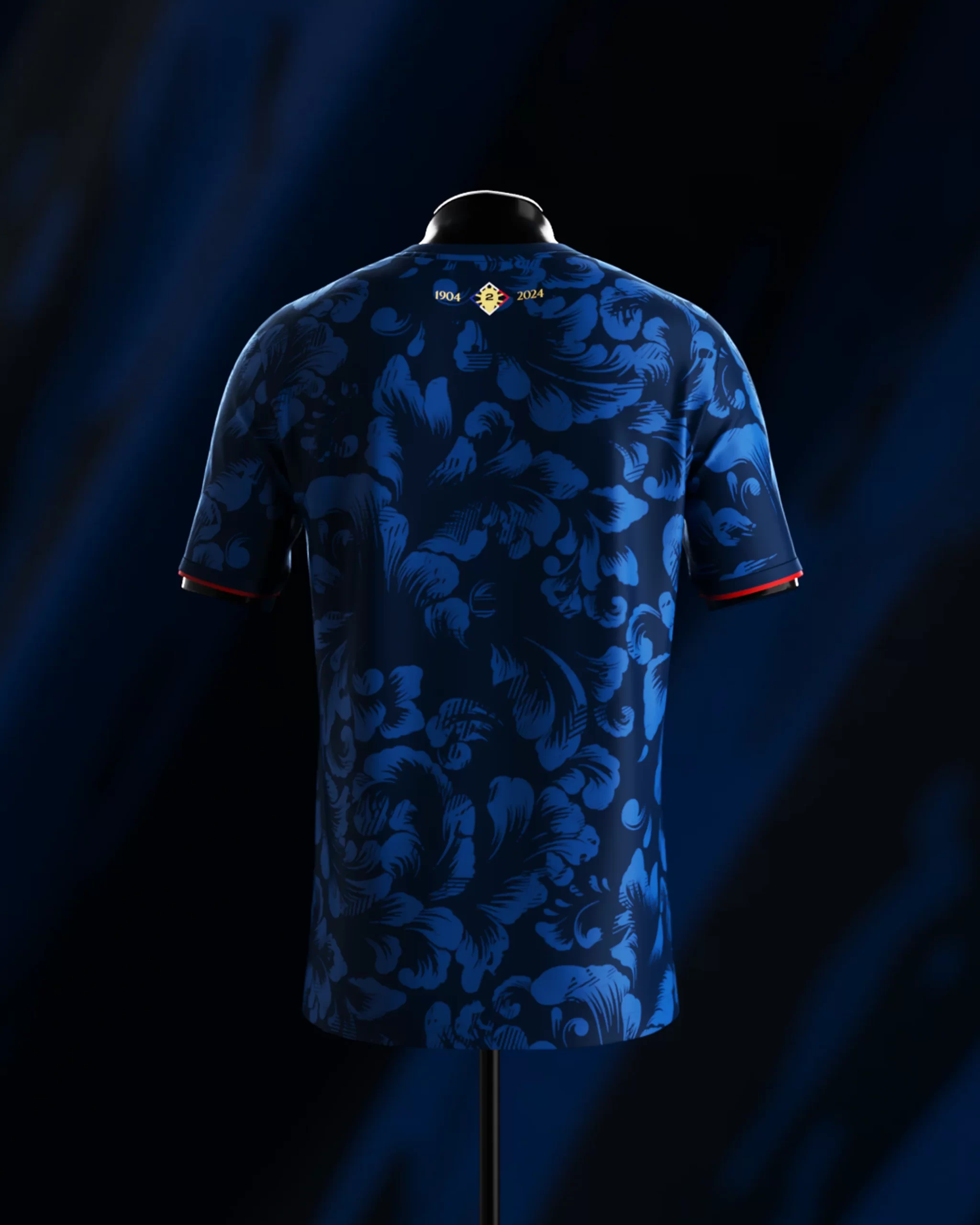 Camisa "Les Bleus" da França Azul Commafootball 2024/25 Masculina Camisa "Les Bleus" da França Azul Commafootball 2024/25 Masculina