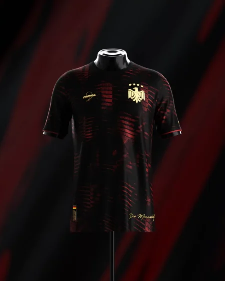 Camisa "Die Adler" da Alemanha Vinho Commafootball 2024/25 Masculina