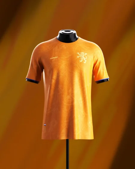 Camisa Holanda "Clockwork Orange" Laranja Commafootball 2024/25 Masculina