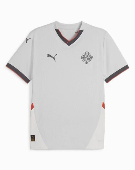 Camisa Seleção da Islândia Away II Branca 2024/25 Masculina