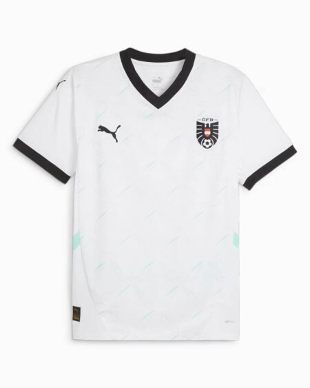 Camisa Seleção da Áustria Away II Branca 2024/25 Masculina