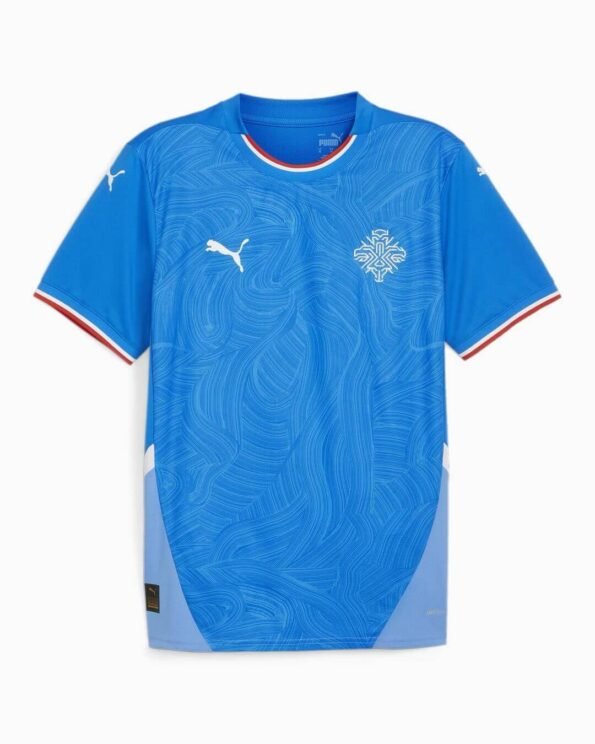 Camisa Seleção da Islândia Home I Azul  2024/25 Masculina