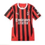 Camisa Ac Milan Vermelha Home I 2024/25 Masculina