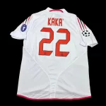 Camisa Ac Milan Branca Away Final Ucl 2005 KAKÁ 22