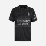 Camisa Quatro Milan Preta Feminina 2023/24