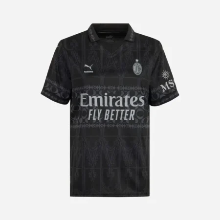 Camisa Quatro Milan Preta Feminina 2023/24