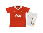 Kit Infantil Manchester United Vermelha I 2010/11 Unissex