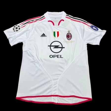Camisa Ac Milan Branca Away Final Ucl 2005 KAKÁ 22