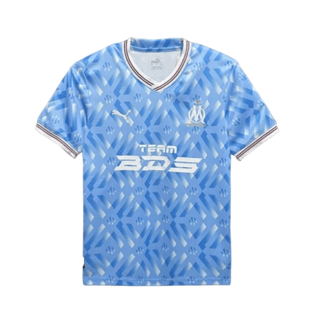 Camisa Olympique de Marseille I Azul Home 2024/25 Masculina