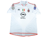Camisa Ac Milan Branca Away UCL 2004/05 KAKÁ #22 Masculina