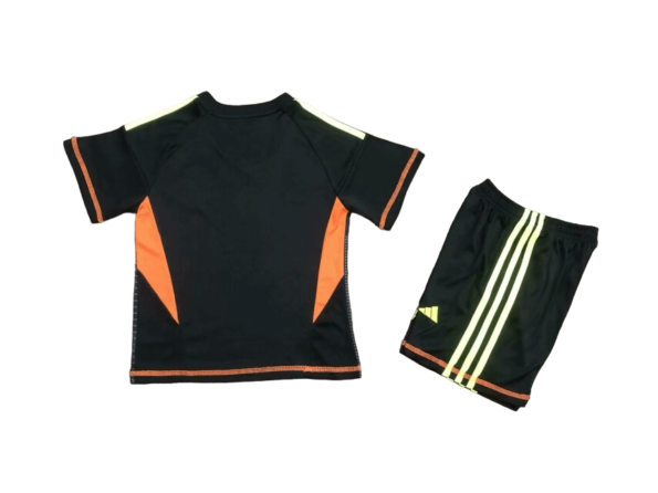 Kit Infantil Argentina Preta Goleiro 2024/25 Unissex