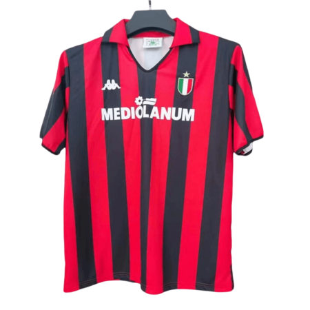Camisa Ac Milan Home Vermelha I 1988 Masculina