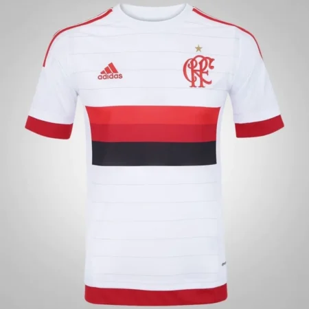 Camisa Flamengo II Fora Branca 2015/16 Masculina