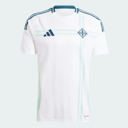 Camisa Irlanda do Norte Branca II Away 2024/25 Masculina