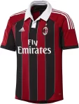 Camisa Ac Milan Home Vermelha I 2012/13 Polo Masculina