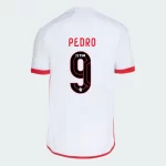 Camisa Flamengo Do Pedro #9 Branca Reserva 2024/25 Masculina
