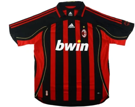 Camisa Ac Milan Home Vermelha I 2006/07 Masculina