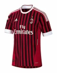 Camisa Ac Milan Home Vermelha I 2011/12 Masculina
