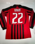 Camisa Ac Milan Home Vermelha I 2007/08 Manga Longa