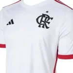 Nova Camisa Flamengo Branca Reserva 202425 Masculina.