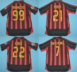 Camisa Ac Milan Home Vermelha I 2006/07 Masculina