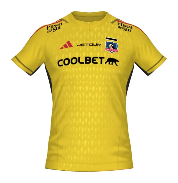 Camisa Colo Colo Goleiro Amarela 2024/25 Masculina