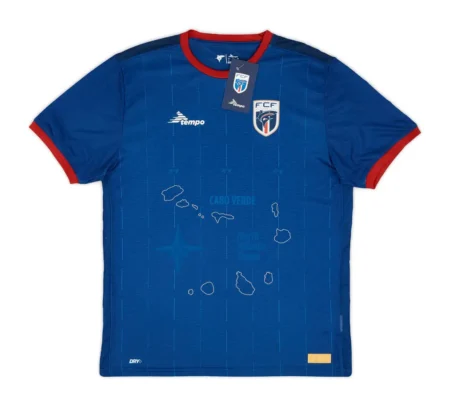 Camisa Cabo Verde Titular Azul I 2024/25 Masculina