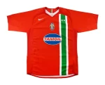 Camisa Juventus Vermelha Away 2005/06 Retrô Masculina