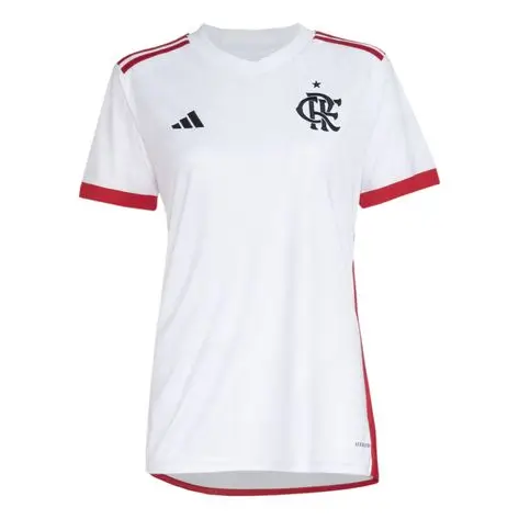 Nova Camisa Flamengo Branca Reserva 2024/25 Feminina