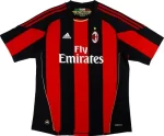 Camisa Ac Milan Home Vermelha I 2010/11 Masculina