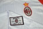 Camisa Ac Milan Branca Away MALDINI #3 1997/98 Masculina
