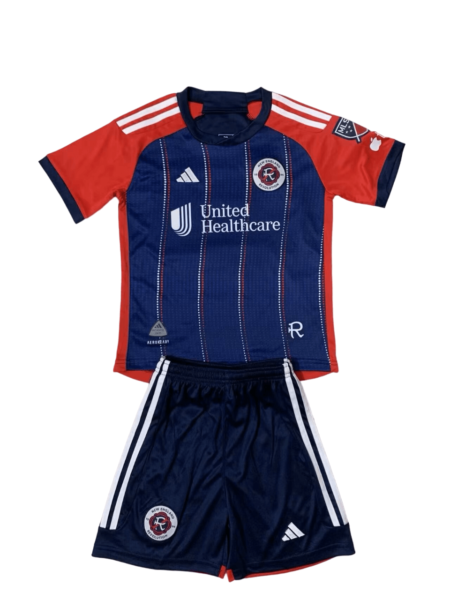 Kit Infantil New England Revolution Azul 2024/25 Unissex