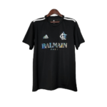 Camisa Balmain Flamengo Preta Refletiva 2024/25 Masculina