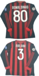 Camisa Ac Milan Home Vermelha I 2009/10 Manga Longa