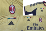 Camisa Ac Milan Third III Dourada Season 2013/14 Masculina
