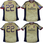 Camisa Ac Milan Third III Dourada Season 2013/14 Masculina